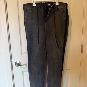 PAIGE Charcoal Denim Pants